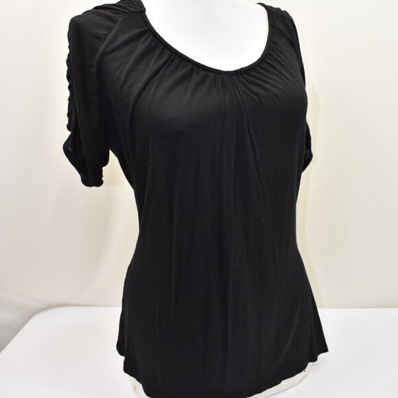 JENNIFER LOPEZ KNIT V NECK TOP MD - Picture 1 of 7